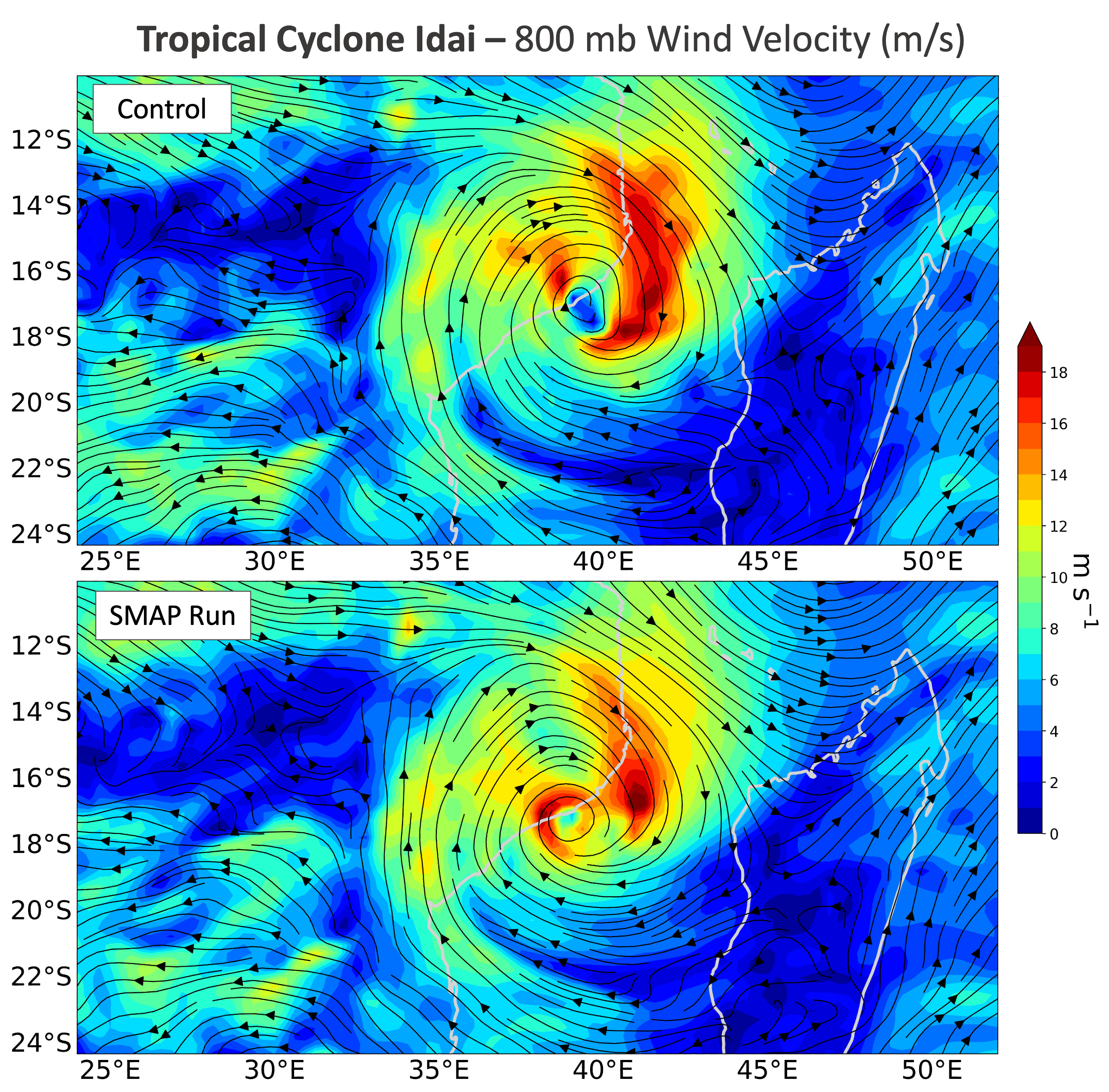 SMAP Radiance Assimilation Over Land Improves Analysis and Prediction of Tropical Cyclone Idai